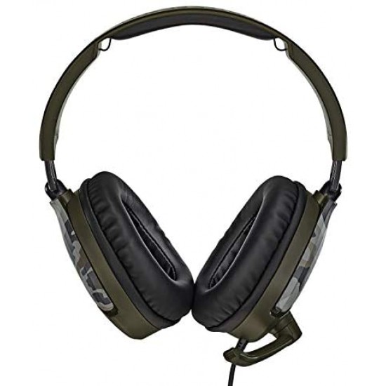 Turtle Beach Recon 70 Green Camo Gaming Headset - Xbox One, PS4,PS5, Nintendo Switch and PC