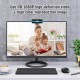 Webcam 1080P Full HD Auto Focus Web Camera with Microphone Widescreen USB Computer Camera for PC Laptop Desktop Mac Streaming Video Calling Recording Video Conference Online Teaching Business Gaming