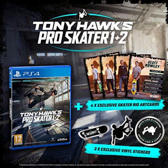 Tony Hawk's: Pro Skater 1 + 2 - PlayStation 4