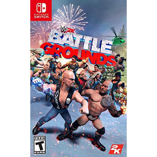 (USED)WWE 2K Games Battlegrounds - PlayStation 4 Standard Edition(USED)