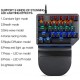 MotoSpeed K27 Wired Mechanical RGB Keypad - Red Switches
