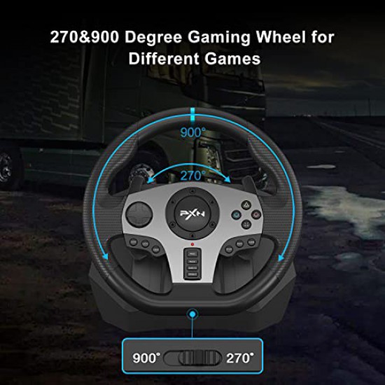 900 Degree online play video racing car game steering wheels race simulator  game