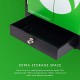 Official Xbox Series X Game Storage Locker, Headphone Stand and Controller Holder - Stores 10 Games or Blu-Ray Disc Cases, 4 Xbox Controllers