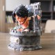 One Piece Ace Prison Portgas D Ace Luffy Sabo Fire Fist 16cm PVC Action Figure Toy Collection Model Gift
