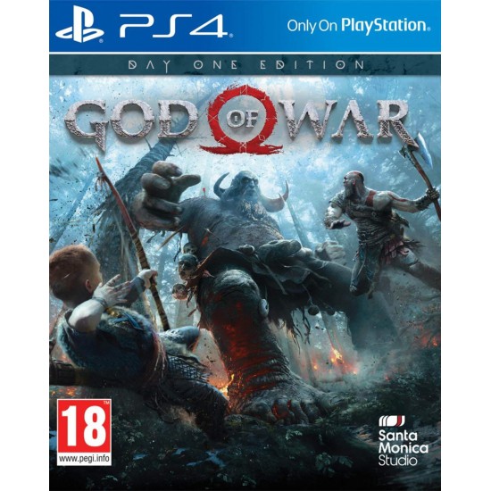(USED) God of War PS4 Day1 Day 1 Edition - Ps4 (USED