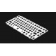 CYBERBOARD: World's 1st Wireless Charging Keyboard (White)