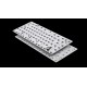 CYBERBOARD: World's 1st Wireless Charging Keyboard (White)