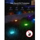 GOVEE ALLURE OUTDOOR GROUND LIGHTS, RGBIC 10M PATHWAY LIGHTS, IP67 WATERPROOF, MULTI-COLOR 15 PACK GARDEN LAWN LIGHTS WORK WITH ALEXA, WIFI AND BLUETOOTH CONTROL, MUSIC MODE, DECOR FOR PATIO, YARD, LAWN Model H7050