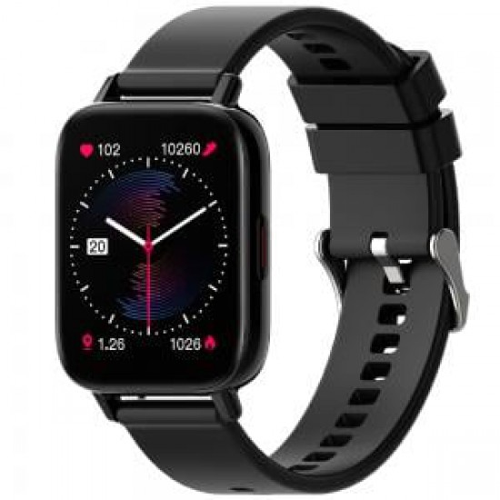 Xcell G3 Talk Smart Watch Black With Black Silicon Strap