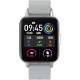 X.Cell G3 Talk Smart Watch Silver With Silver Silicon Strap