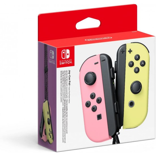 Nintendo Switch Joy-Con (L)/(R) (Postel Pink / Postel Yellow)