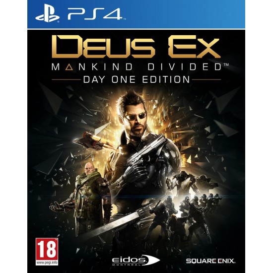Deus Ex Mankind Divided Day One Edition (Region2) - Ps4 