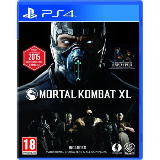 Mortal komabt Xl Region2 - PlayStation 4