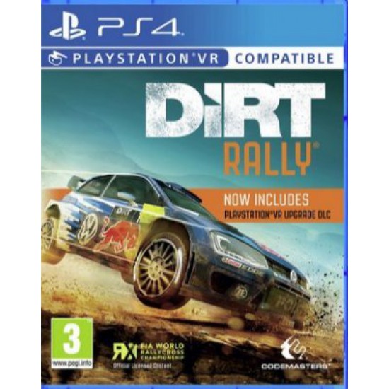 Drik vand skole sy Dirt Rally VR Compatible - PS4