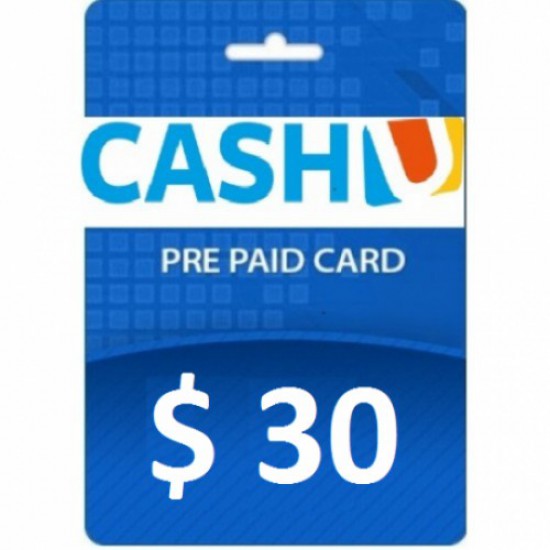 30$ Cash U (1500 Points)