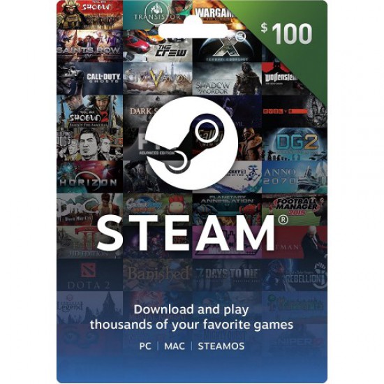 Steam Card ( US / $100 )
