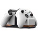 Charging Station (for XBOX Controllers) - PowerA + Rechargeable Battery (White)