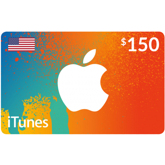 iTunes Gift Card $150 (US)