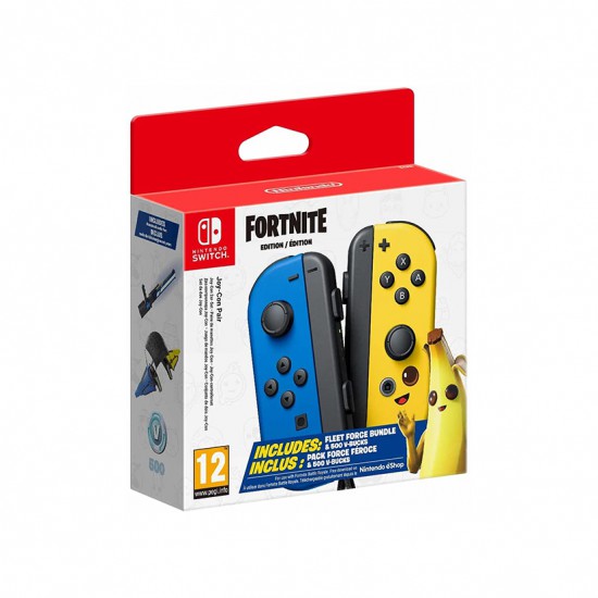 Nintendo Switch Joy-Con - Fortnite Fleet Force Bundle - Blue/Yellow (L/R)