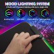 INSTEN GAMING RGB LED MOUSE PAD EXTRA LARGE EXTENDED (Black)