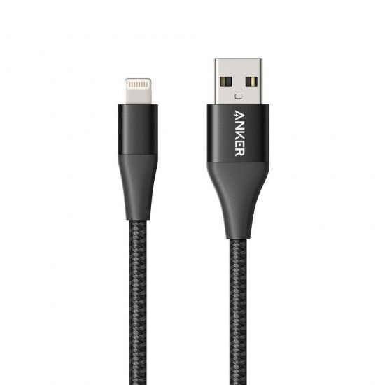 Anker PowerLine+ II USB-A To Lightning Nylon Cable 3m - Black