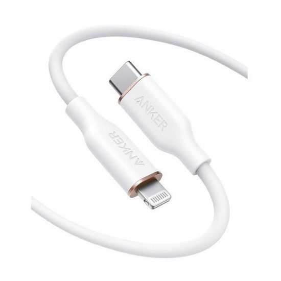 Anker PowerLine III Flow USB-C to Lightning Cable 0.9m ? White