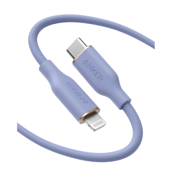 Anker PowerLine III Flow USB-C to Lightning 0.9m - Purple