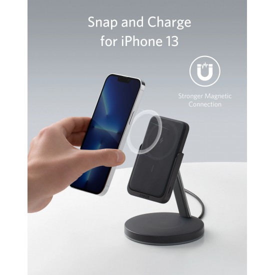 Anker 633 Magnetic Wireless Charger (MagGo) - Black