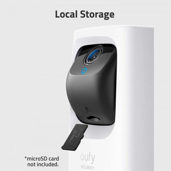 Eufy indoor Security Camera with Pan and Tilt Movement and 2k Resolution