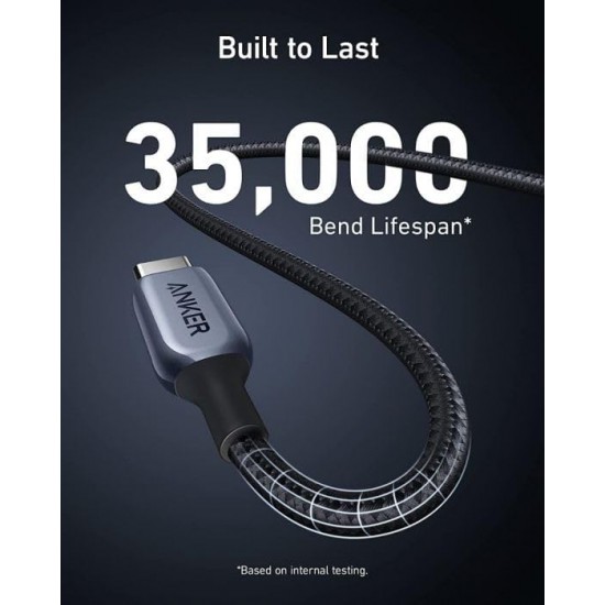 Anker 765 USB-C to USB-C Cable (1.8m/6ft Nylon, A8866HA1)