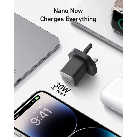 Anker USB C 30W 511 Charger (Nano 3) Portable Charger Tpye C