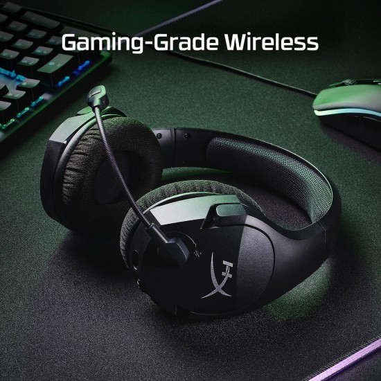 HyperX Cloud Stinger Core ? Wireless Lightweight Gaming Headset, DTS Headphone:X spatial audio, Noise Cancelling Microphone - Black