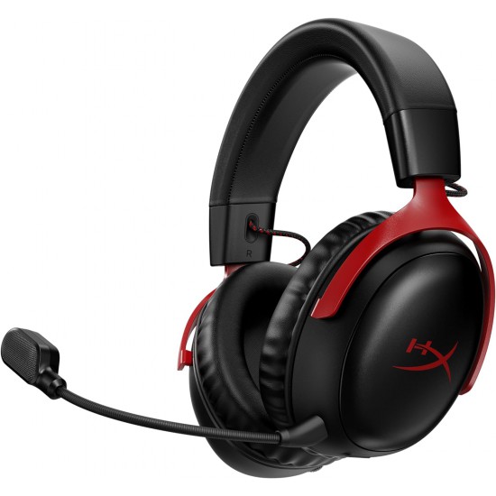 HyperX Cloud 3 Wireless Gaming Headset (Black - Red)