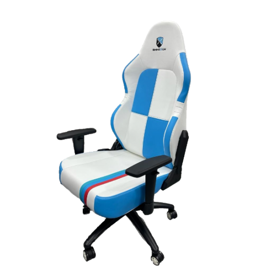 Gaming Chair ( White & Blue )