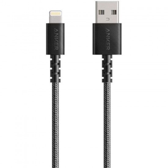 Anker PowerLine Select+ USB-A To Lightning Nylon Cable 1.8m - Black