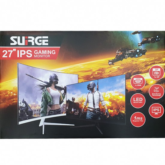 Suirge 27" Curved Gaming Monitor (SG-2706G) 1ms / IPS / 240Hz / FHD