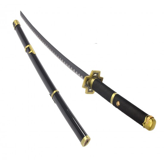 Amazon.com: Animation Cosplay Mihawk Weapons Prop Toy Sword Yoru Anime Sword  for Weapon Cosplay Props and Collection Black : Clothing, Shoes & Jewelry