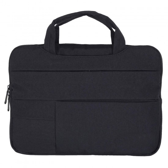 Laptop Multi-Pocket Luxury Carry Bag 13inch - Black