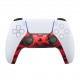 Decorative Cover for PS5 Dualsnese Controller (Camouflage Red)