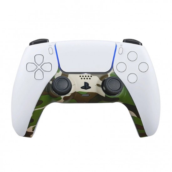 Decorative Cover for PS5 Dualsnese Controller (Camouflage Green)