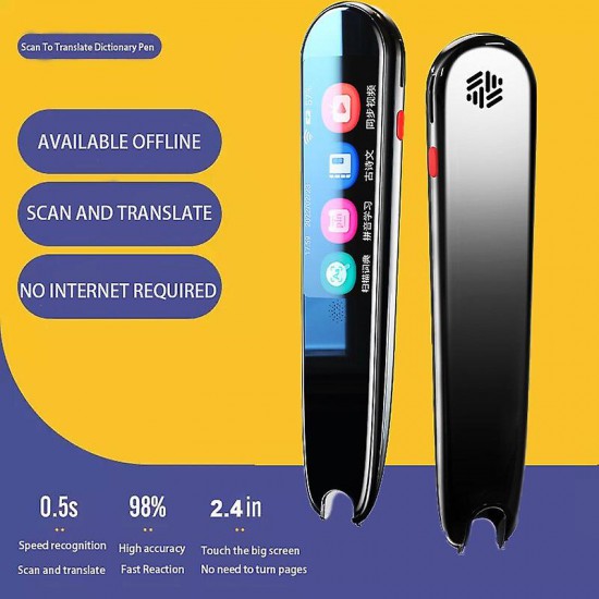 X2 Voice Translator Pen Multi Language (Black)
