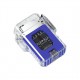 Electric Lighter with Led Light (Blue)