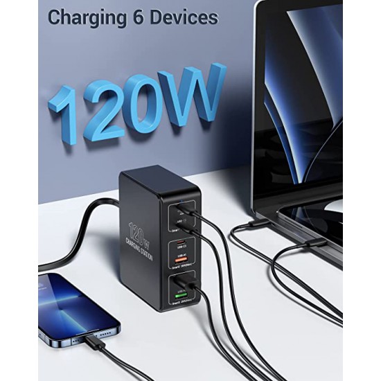 818H 120W Multiple Port High Quality Charging Station