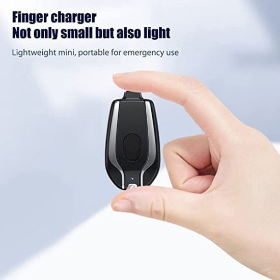  Keychain Portable Charger, Mini Power Emergency Pod