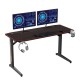 Carbon Fiiber Gaming Table - Black