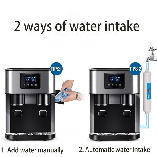 2-in-1 Ice Maker / Ice Crusher and Water Dispenser