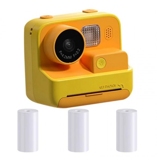 Koool Family Kids Print Camera (Orange)