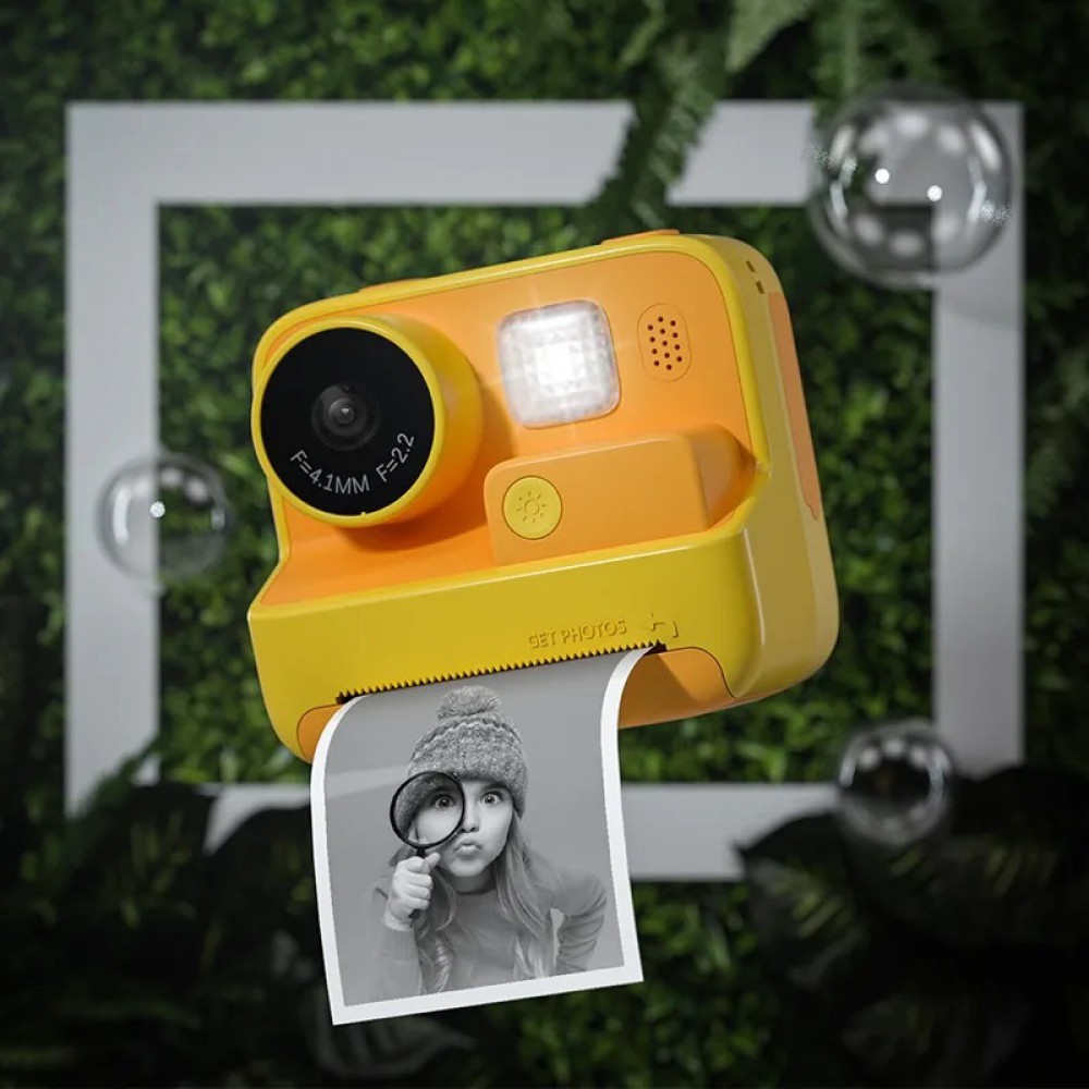 Koool Family Kids Print Camera (Orange) | ICEGAMES