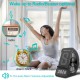 Wireless Charging with Clock and Speaker (WD-200, Black)