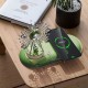 Ferris Wheel Fast Wireless Charger with Mood Light - Elegant Green
